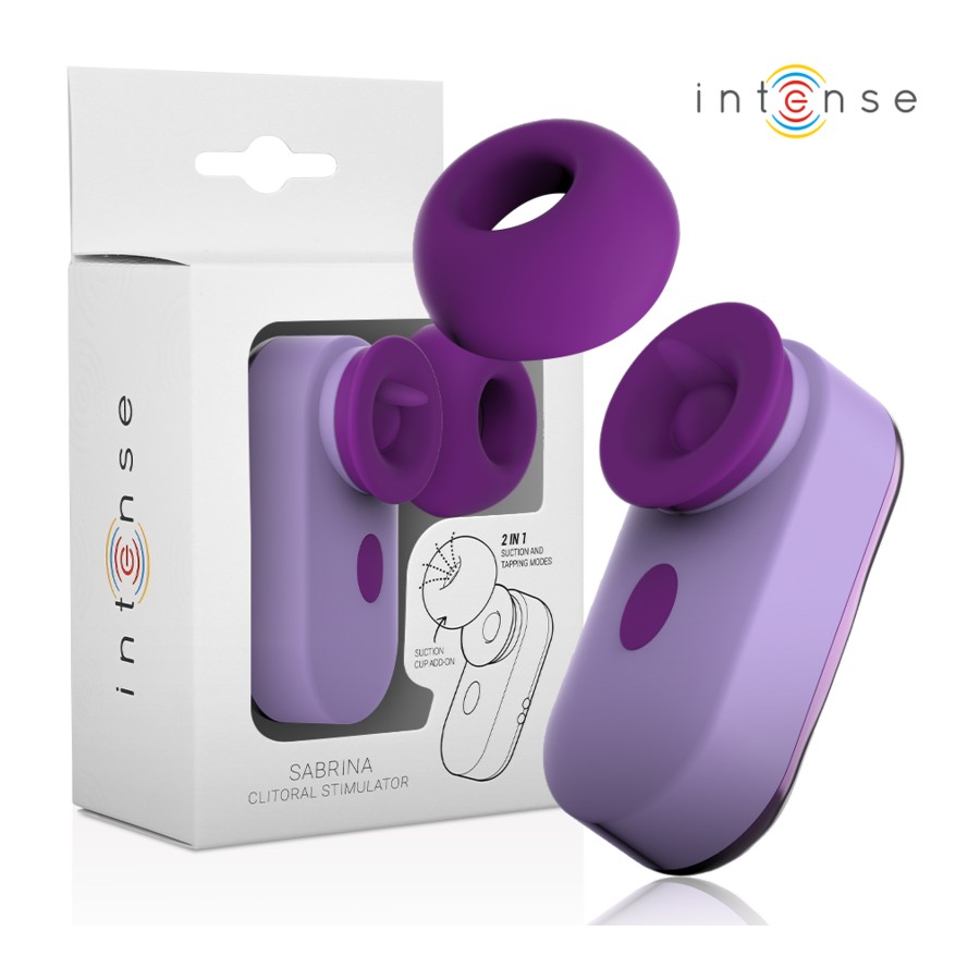 INTENSE - SABRINA CLIT STIMULATOR PURPLE